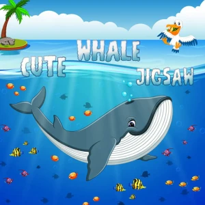 Cute Whale Jigsaw - Play Free Best Puzzle Online Game on JangoGames.com
