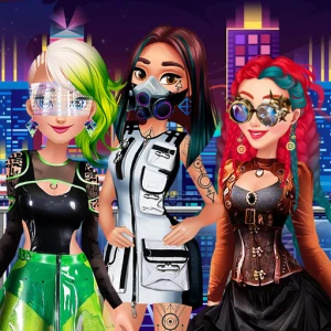 Cyberpunk City Fashion - Play Free Best Dress-up Online Game on JangoGames.com