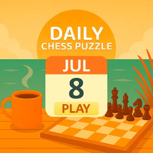 Daily Chess Puzzle - Play Free Best Boardgames Online Game on JangoGames.com