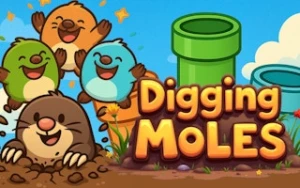 Digging Moles - Play Free Best puzzle Online Game on JangoGames.com