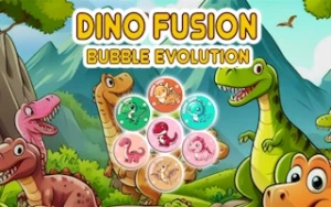 Dino Fusion Bubble Evolution - Play Free Best dinosaur Online Game on JangoGames.com