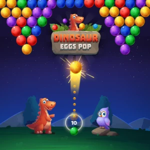 Dinosaur Eggs Pop - Play Free Best Shooter Online Game on JangoGames.com