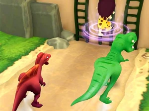 Dinosaur Shifting Run - Play Free Best Racing Online Game on JangoGames.com