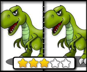 Dinosaur Spot The Difference - Play Free Best Puzzle Online Game on JangoGames.com