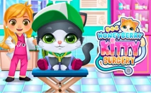 Doc HoneyBerry Kitty Surgery - Play Free Best kids Online Game on JangoGames.com