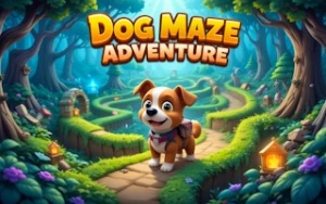 Dog Maze Adventure - Play Free Best puzzle Online Game on JangoGames.com