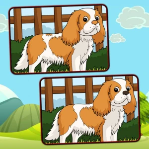 Dogs Spot The Differences - Play Free Best Agility Online Game on JangoGames.com