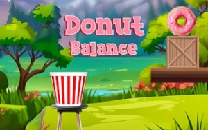 Donut Balance - Play Free Best puzzle Online Game on JangoGames.com