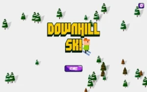 Downhill Ski Pro - Play Free Best sports Online Game on JangoGames.com