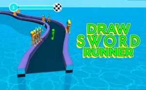 Draw Sword Runner - Play Free Best drawing Online Game on JangoGames.com