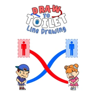 Draw To Toilet - Line Drawing - Play Free Best Casual Online Game on JangoGames.com