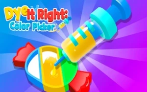 Dye it Right Color Picker - Play Free Best puzzle Online Game on JangoGames.com