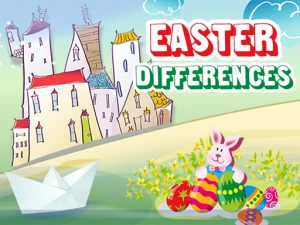 Easter Differences - Play Free Best Puzzle Online Game on JangoGames.com