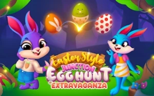 Easter Style Junction Egg Hunt Extravaganza - Play Free Best kids Online Game on JangoGames.com