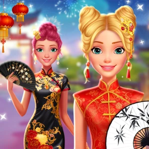 Ellie Chinese New Year Celebration - Play Free Best Dress-up Online Game on JangoGames.com