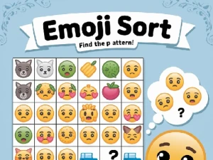 Emoji Sort - Play Free Best Puzzle Online Game on JangoGames.com