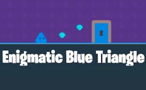 Enigmatic Blue Triangle - Play Free Best addictive Online Game on JangoGames.com