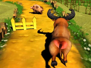 Escaped Bull - Play Free Best Agility Online Game on JangoGames.com
