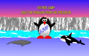 Esther the Penguin. Jump! - Play Free Best arcade Online Game on JangoGames.com