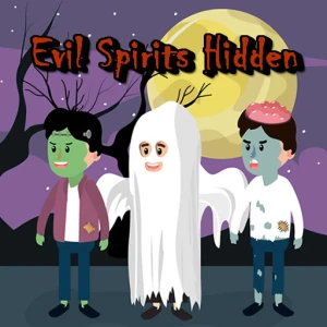 Evil Spirits Hidden - Play Free Best Puzzle Online Game on JangoGames.com