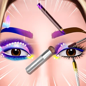 Eye Art Perfect Makeup Artist - Play Free Best Dress-up Online Game on JangoGames.com