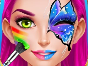 Face Paint Party! Girls Salon - Play Free Best Casual Online Game on JangoGames.com