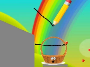 Falling Apples Drawing - Play Free Best Art Online Game on JangoGames.com
