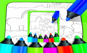 Farm Animals Coloring For Kids - Play Free Best kids Online Game on JangoGames.com