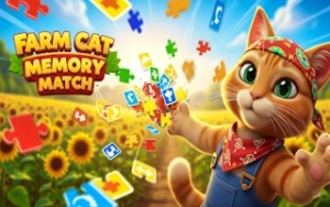 Farm Cat Memory Match - Play Free Best memory Online Game on JangoGames.com