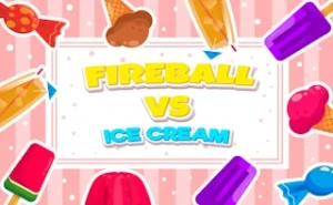 Fireball Vs Ice Cream - Play Free Best arcade Online Game on JangoGames.com