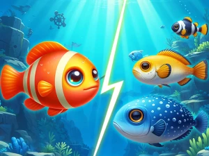 Fish Frenzy   Eat Some Fish - Play Free Best Girls Online Game on JangoGames.com