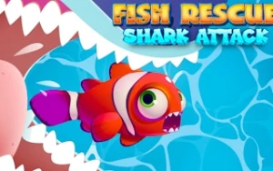 Fish Rescue Go - Shark Attack - Play Free Best adventure Online Game on JangoGames.com