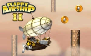 Flappy Airship 2 - Play Free Best arcade Online Game on JangoGames.com