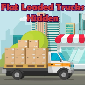 Flat Loaded Trucks Hidden - Play Free Best Puzzle Online Game on JangoGames.com