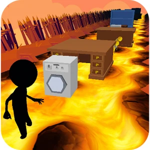 Floor is Lava Runner - Play Free Best Agility Online Game on JangoGames.com