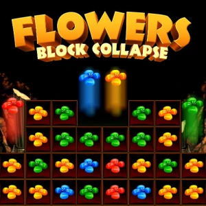 Flowers Blocks Collapse - Play Free Best Puzzle Online Game on JangoGames.com