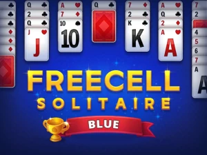 Freecell Solitaire Blue - Play Free Best Cards Online Game on JangoGames.com