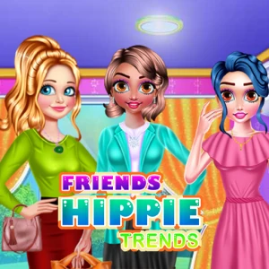 Friends Hippie Trends - Play Free Best Dress-up Online Game on JangoGames.com