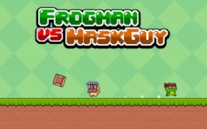 Frogman vs Maskguy - Play Free Best arcade Online Game on JangoGames.com