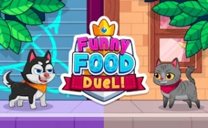 Funny Food Duel - Play Free Best kids Online Game on JangoGames.com