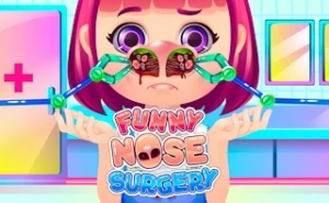 Funny Nose Surgery - Play Free Best kids Online Game on JangoGames.com