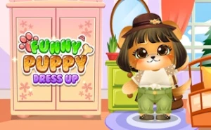 Funny Puppy Dressup - Play Free Best kids Online Game on JangoGames.com