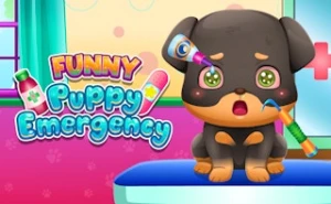 Funny Puppy Emergency - Play Free Best kids Online Game on JangoGames.com