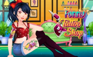 Funny Tattoo Shop - Play Free Best kids Online Game on JangoGames.com