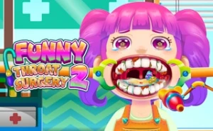 Funny Throat Surgery 2 - Play Free Best kids Online Game on JangoGames.com