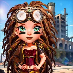 Fury of the Steampunk Princess - Play Free Best Dress-up Online Game on JangoGames.com