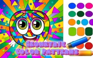 Geometric Color Patterns - Play Free Best coloring Online Game on JangoGames.com