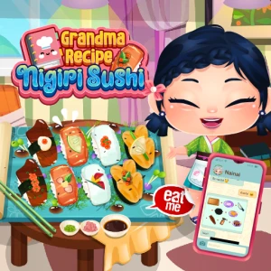 Grandma Recipe Nigiri Sushi - Play Free Best Cooking Online Game on JangoGames.com