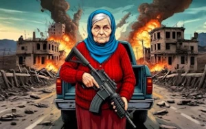 Grandma with Machine-Gun Apocalypsis - Play Free Best first-person-shooter Online Game on JangoGames.com