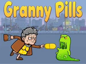 Granny Pills - Defend Cactuses - Play Free Best Shooter Online Game on JangoGames.com